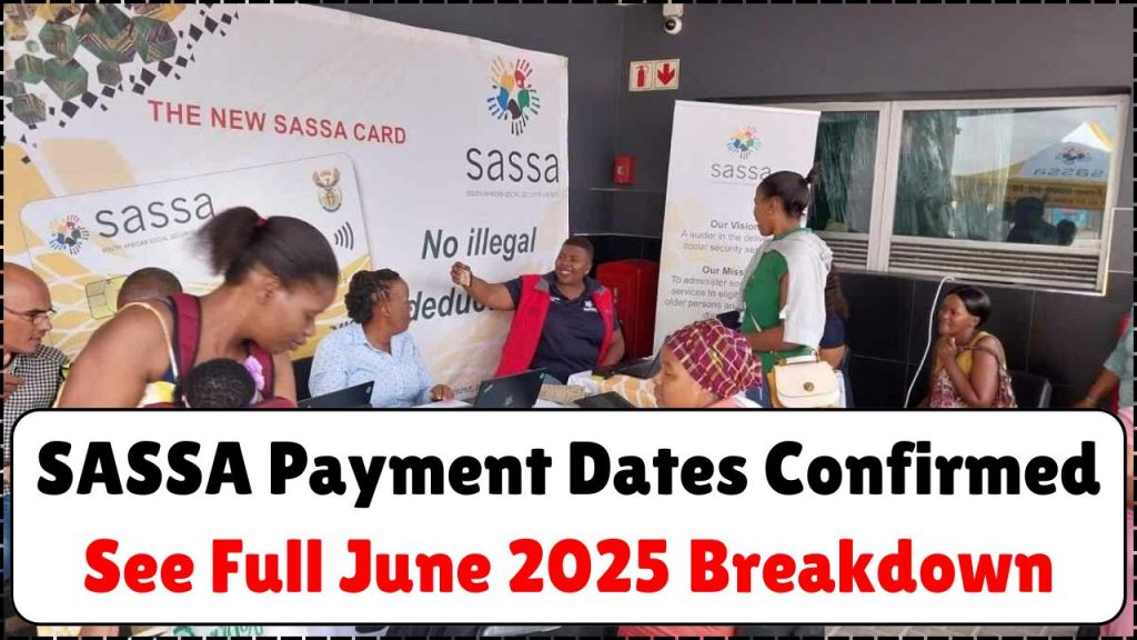 SASSA Announces June 2025