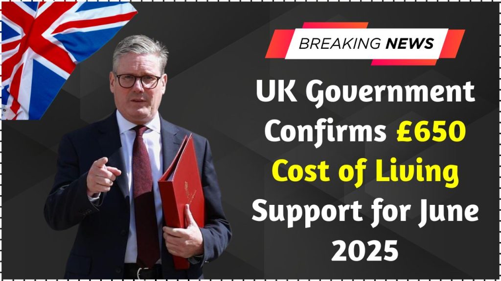 uk 650 cost of living payments